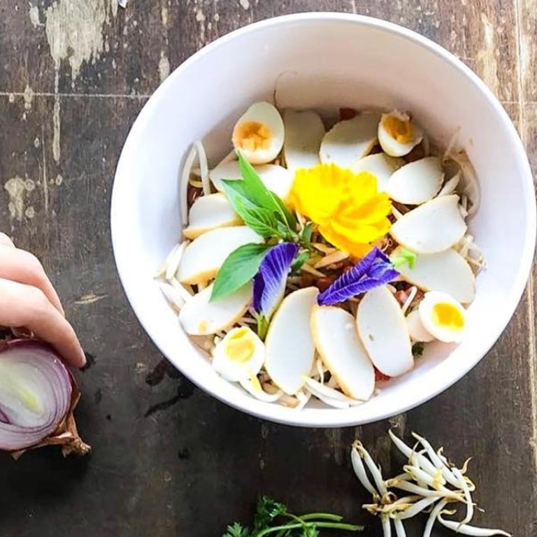 Farm to table Burmese salad at Bollywood Veggies in Singapore. Photo: Instagram @goodlazycook