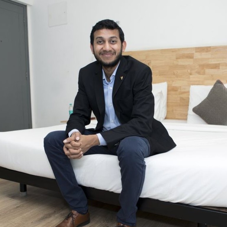 Less than a year after Ritesh Agarwal brought his business to China, travellers can choose from more than 1,000 Oyo-branded hotels and 87,000 rooms in over 170 cities. Photo: Bloomberg