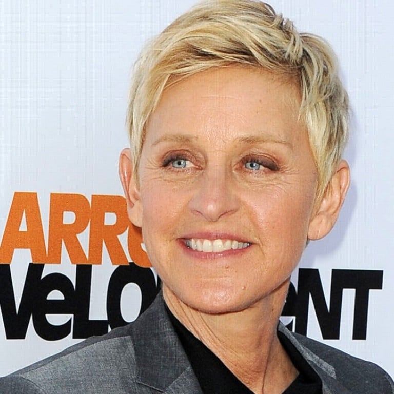 American television host Ellen DeGeneres, who has just sold the Beverly Hills home she owned with her actress-model wife, Portia de Rossi, for a reported US$35 million. Photo: Invision/AP