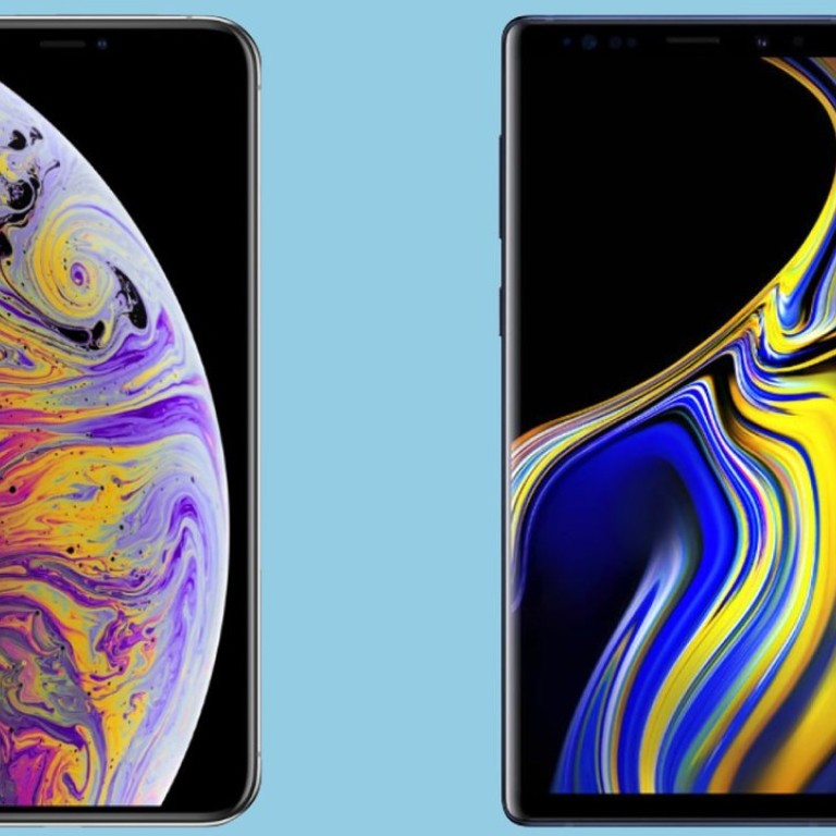 How do the iPhone XS Max and Galaxy Note 9 smartphones compare