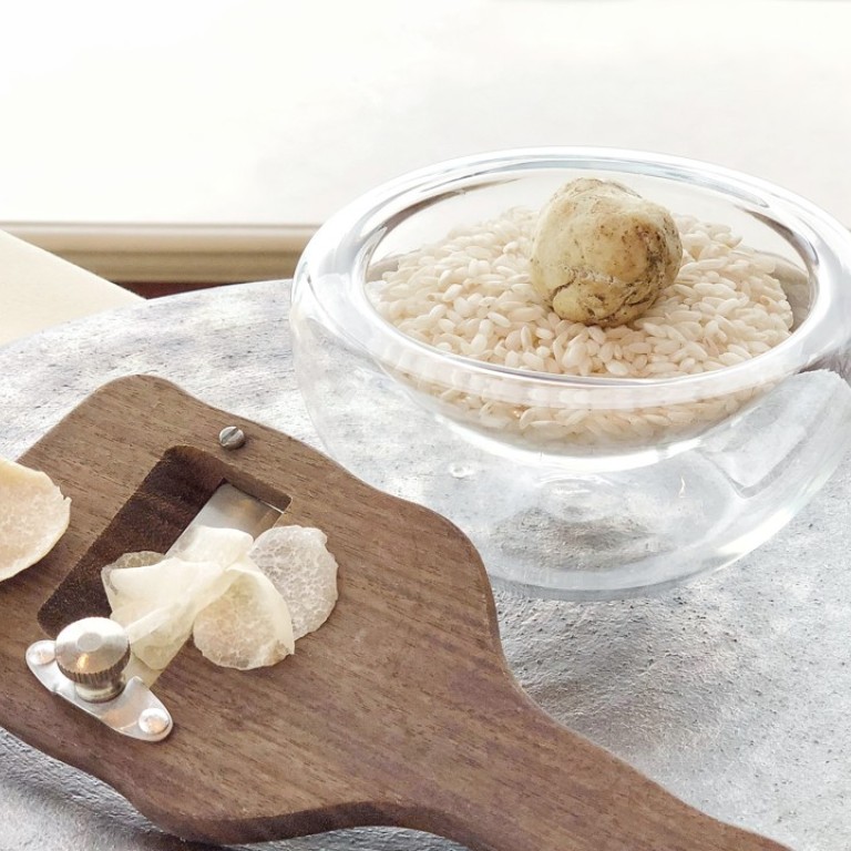 Honey truffles from Hungary are a natural addition to sweet dishes such as the ice cream and panna cotta desserts at the Island Shangri-La’s Lobster Bar & Grill.