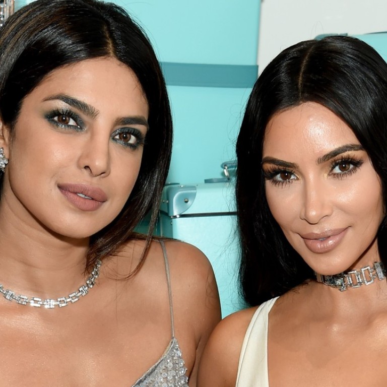 Priyanka Chopra and Kim Kardashian attend Tiffany’s celebration of its latest blue book collection.