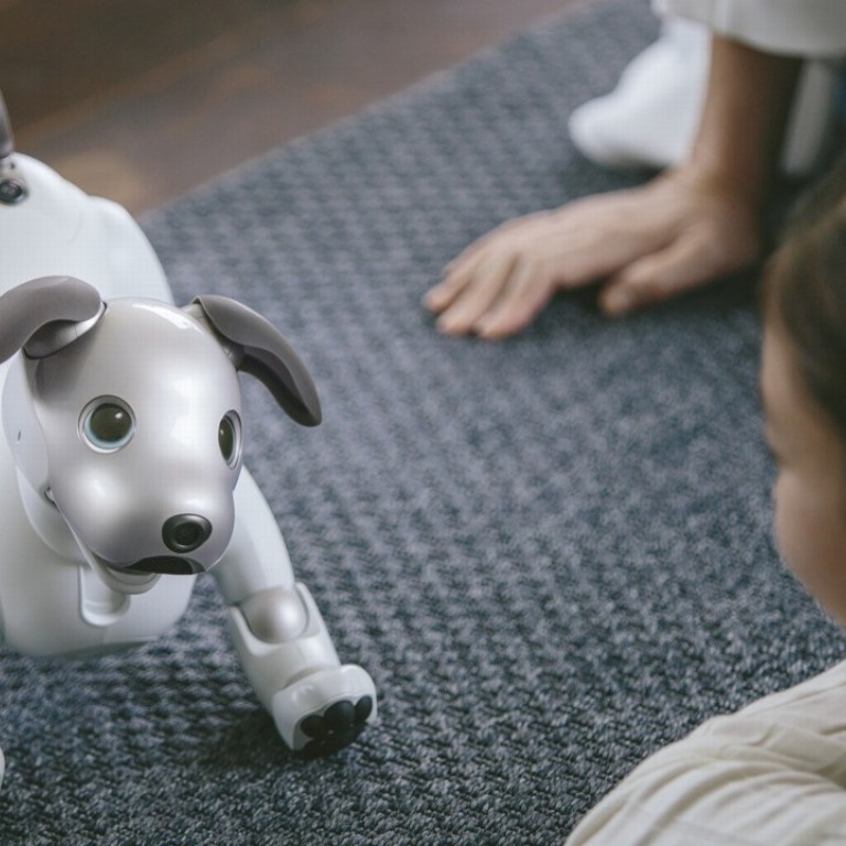 Lifelike robot outlet dog