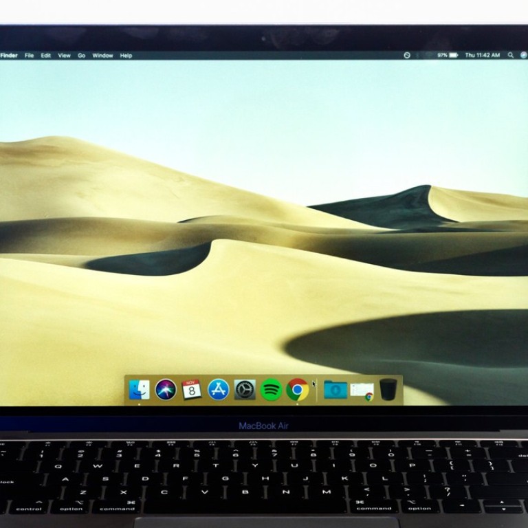 The 2018 MacBook Air in stunning ‘space grey’.
