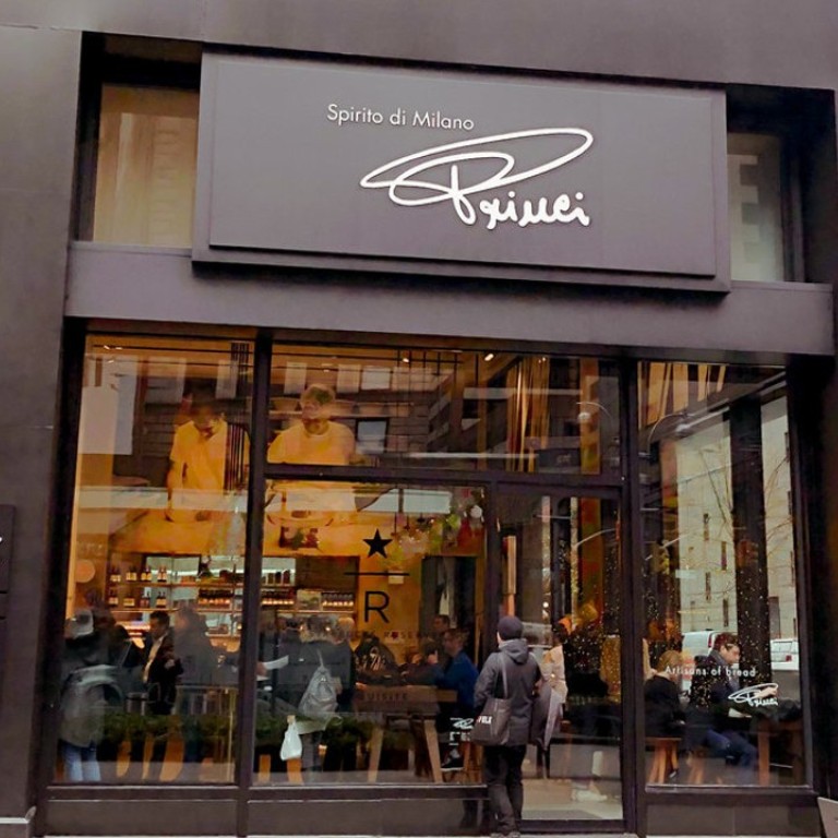 The Starbucks coffee chain’s newly opened Princi bakery – inspired by baker Rocco Princi’s original Italian bakery in Milan – in New York’s theatre district, which is its first in the city and third in the United States. Photos: Business Insider