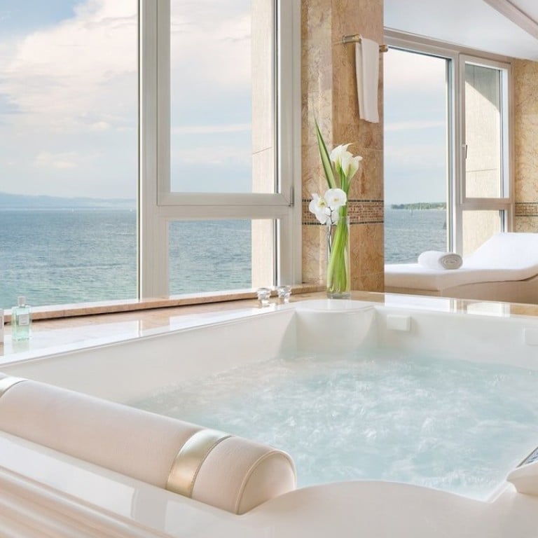Exclusive rooms can be difficult to obtain, including the Royal Penthouse Suite at the Hotel President Wilson, in Geneva, Switzerland, which can be booked online only if you have US$80,000 to spend. Photo: Elite Traveler