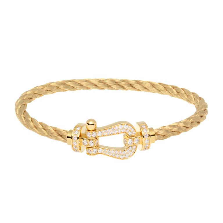 Luxury gold and diamond bracelets for women and men - Fred Paris