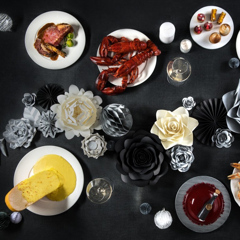 Cafe Renaissance's New Year buffet.