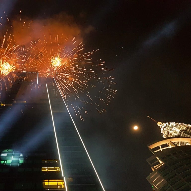 The Four Seasons Hotel Kuala Lumpur opened with a gala celebration attended by royals and lit up with fireworks. Photos: Cedric Tan