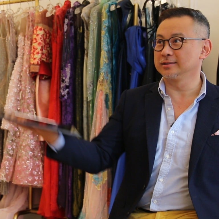 Barney Cheng checks out the new iPad Pro. Photo: Bridgette Hall