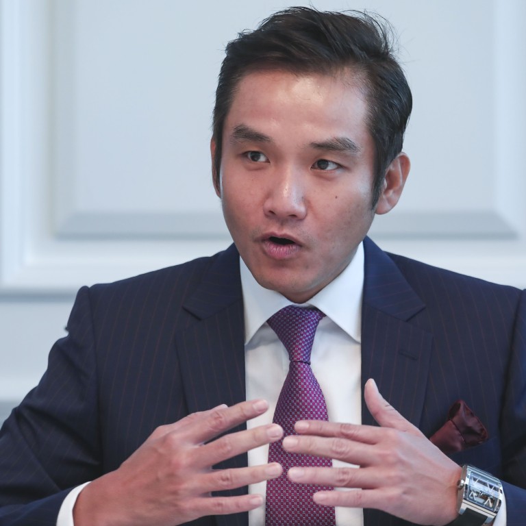 Derrick Tan, who spent five years in the police force in Singapore, operates out of the Bank of Singapore’s Hong Kong branch.