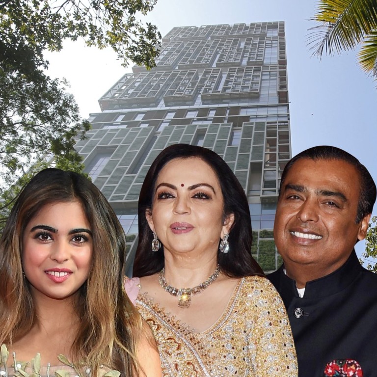 The Ambanis live in a $1 billion skyscraper home in Mumbai. Photos: Reuters/ Getty/AP/ Business Insider