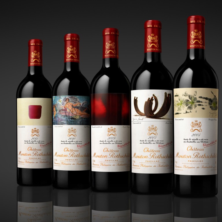 Proceeds from the sales of the five Château Mouton Rothschild vintages will be donated to restoration projects at the Palace of Versailles. Photo: Château Mouton Rothschild