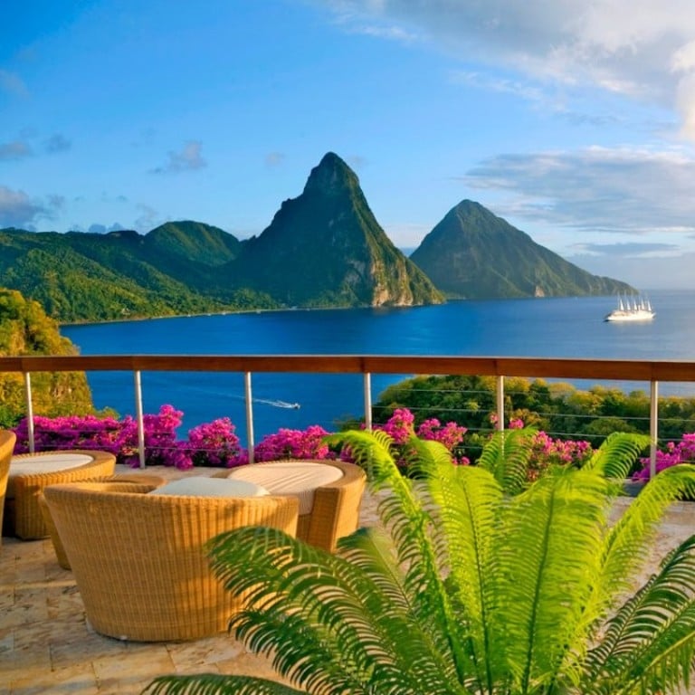 Jade Mountain Resort on the southwest coast of St Lucia, an island in the Caribbean, which is ranked the equal 19th most expensive nation to obtain citizenship. Photo: Jade Mountain