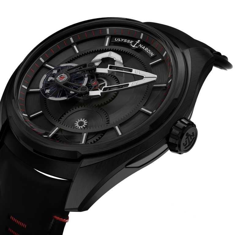 Ulysse Nardin’s new Freak X has a redesigned carbonium case.