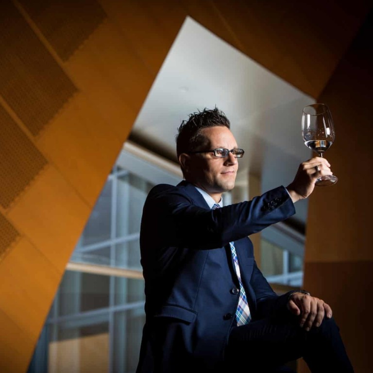German water sommelier Martin Riese is keen to promote discussions about water in general. ‘The more we know about water the more we will protect it,’ he says. Photo: Sven Doornkaat