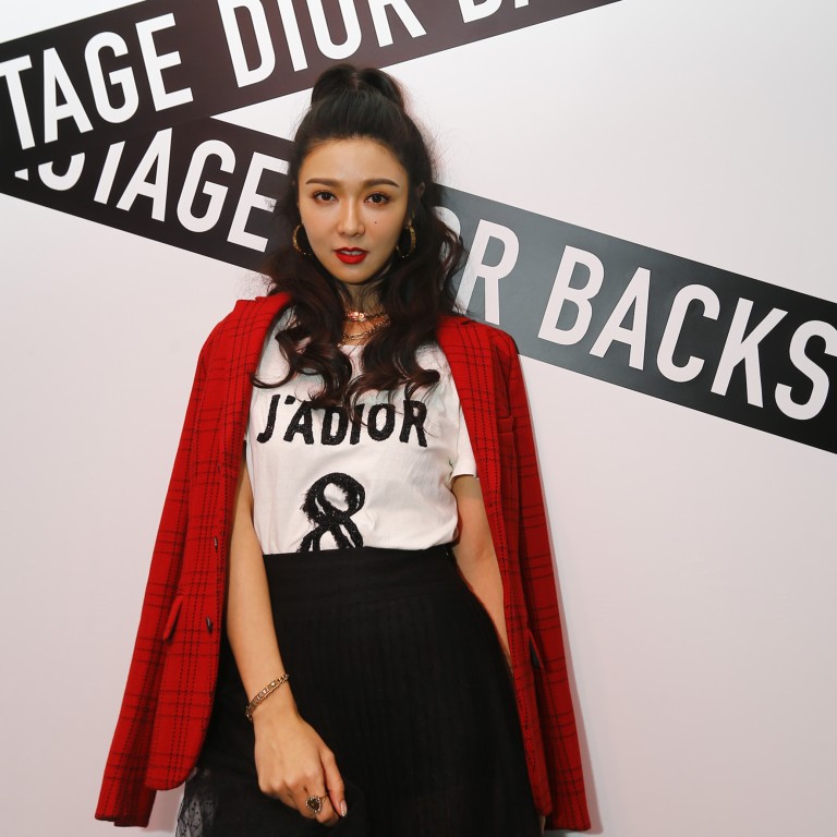 Fiona Sit at the launch of Dior’s new make-up line, Backstage