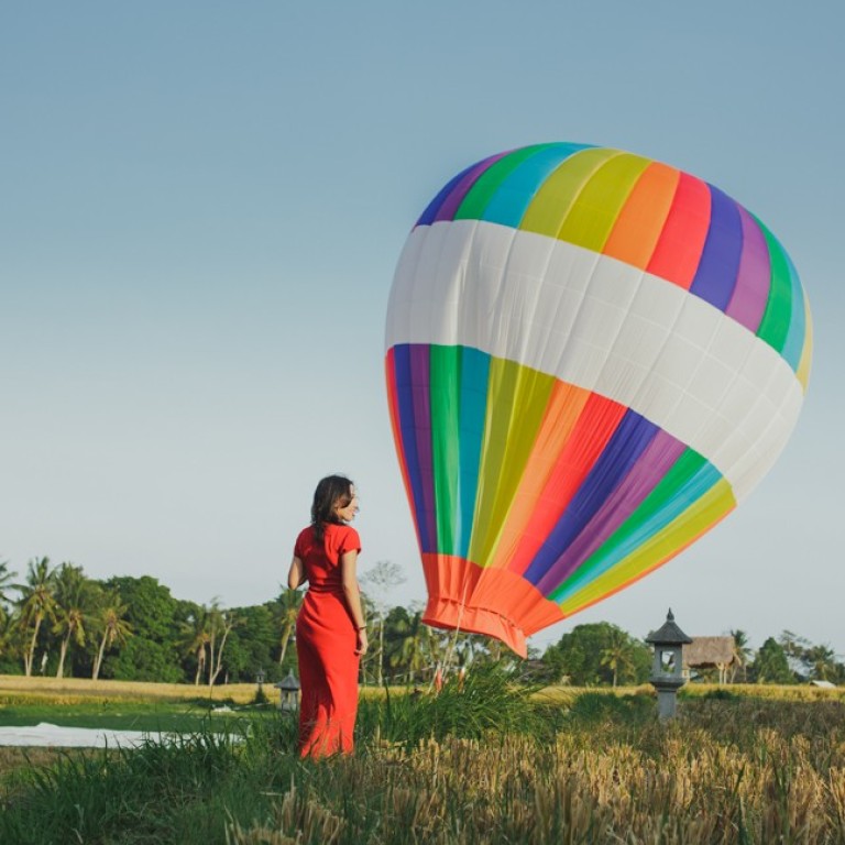 Flights at dusk and dawn in a hot-air balloon give you a different perspective of Bali’s beautiful landscape from the air.