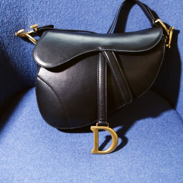 A counterfeit Dior saddle bag. Photo: Giulia Marchi/Bloomberg Businessweek