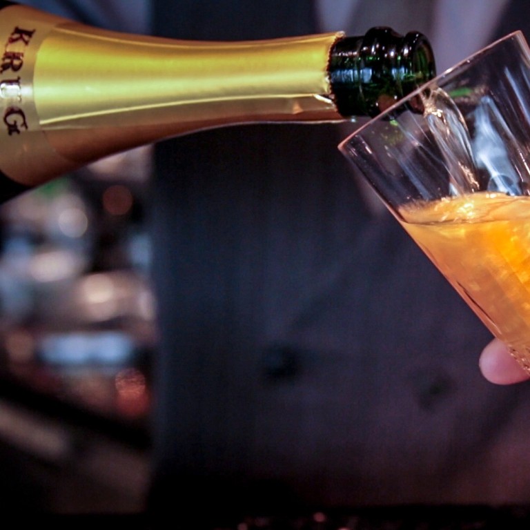 Does the Bespoke Champagne Cocktail taste as deliciously expensive as it sounds? Photo: Bridgette Hall