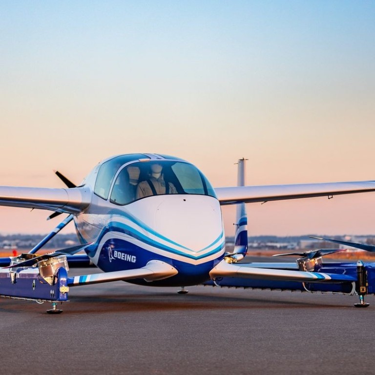 Boeing’s autonomous passenger air-vehicle prototype in Manassas, Virginia. Photo: Boeing