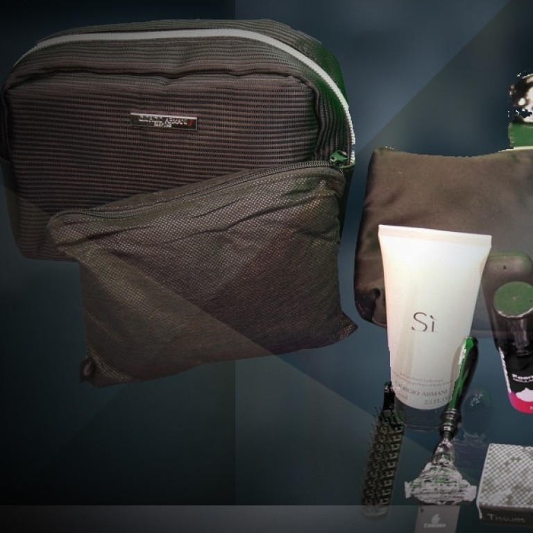 Amenity bags in first class on some of the world’s top airlines come with everything from sleepwear to luxe skincare products.