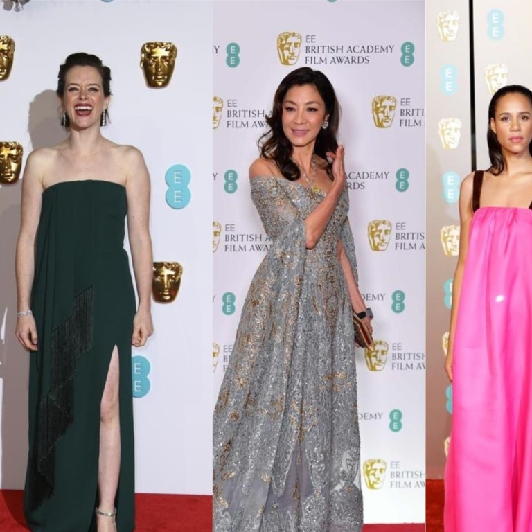 On the BAFTA red carpet