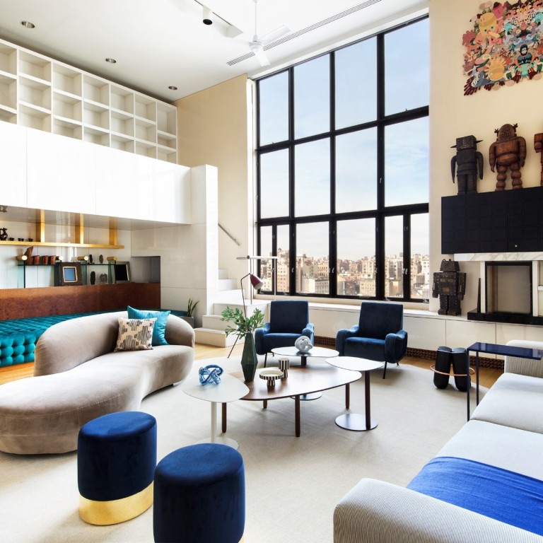 A triplex penthouse at One West 67th Street. Photo: Corcoran