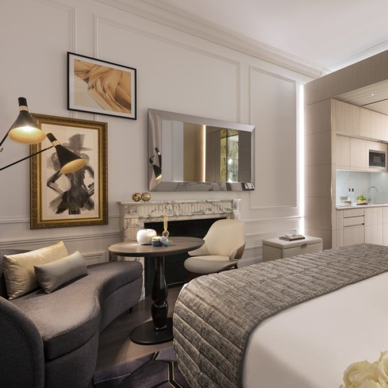 The Ascott Exclusive Suite at La Clef Champs-Elysees Paris. The family behind Hennessy cognac built the five-storey building as its private residence in 1907. Photos: The Ascott