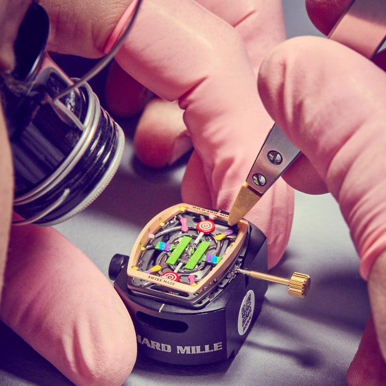Richard Mille’s Litchi RM 07-03 is one of the new models in the colourful Bonbon Collection.