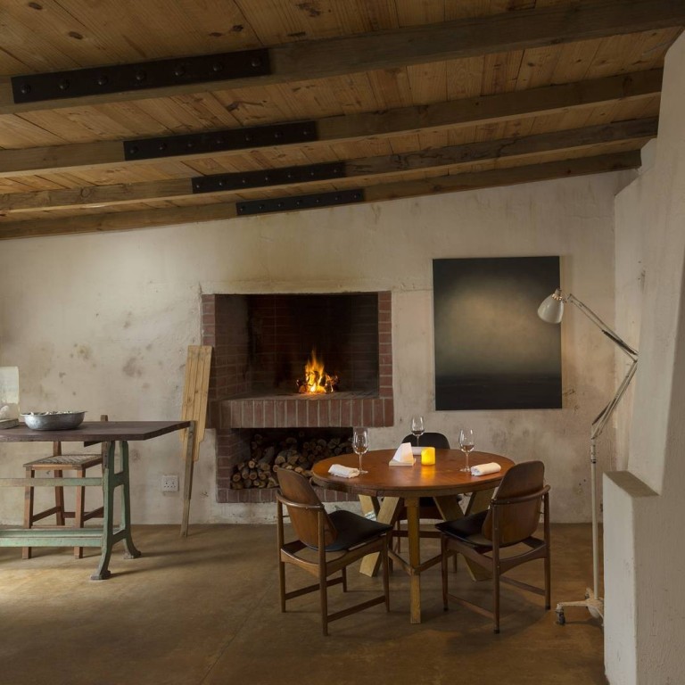 The interior of Wolfgat, a beachside cottage restaurant two hours’ drive from Cape Town in South Africa. Photo: Instagram Jac de Villiers via@wolfgat