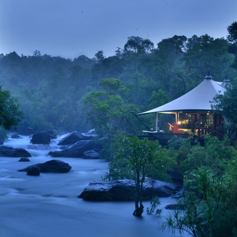 Shinta Mani Wild Bensley Collection offers a luxury tented camping experience in Cambodia’s South Cardamom National Park.