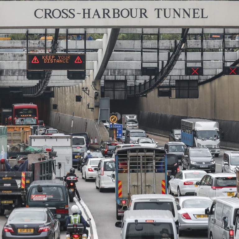 Proposal to revamp Hong Kong’s crossharbour tunnel tolls will have to