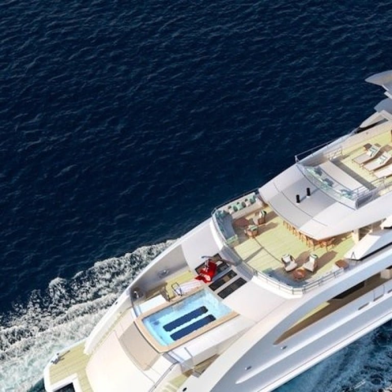 The owners of superyachts are increasingly bringing their art collections on board. Photo: Heesen Yachts