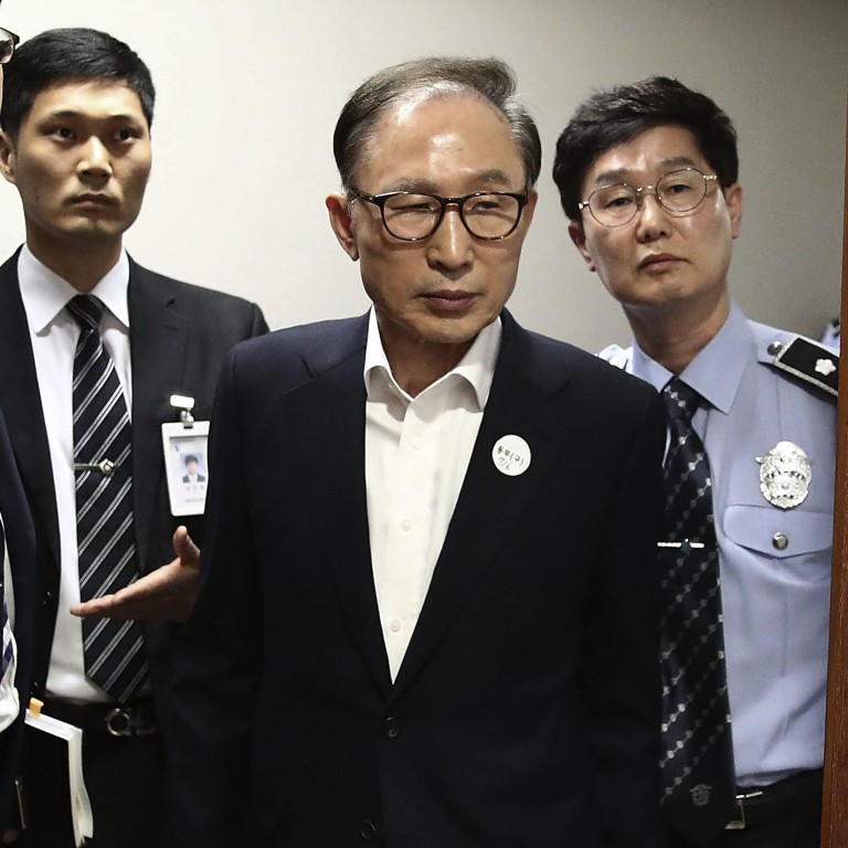 Former South Korean President Lee Myung Bak Granted Us885000 Bail In Corruption Case South 0856