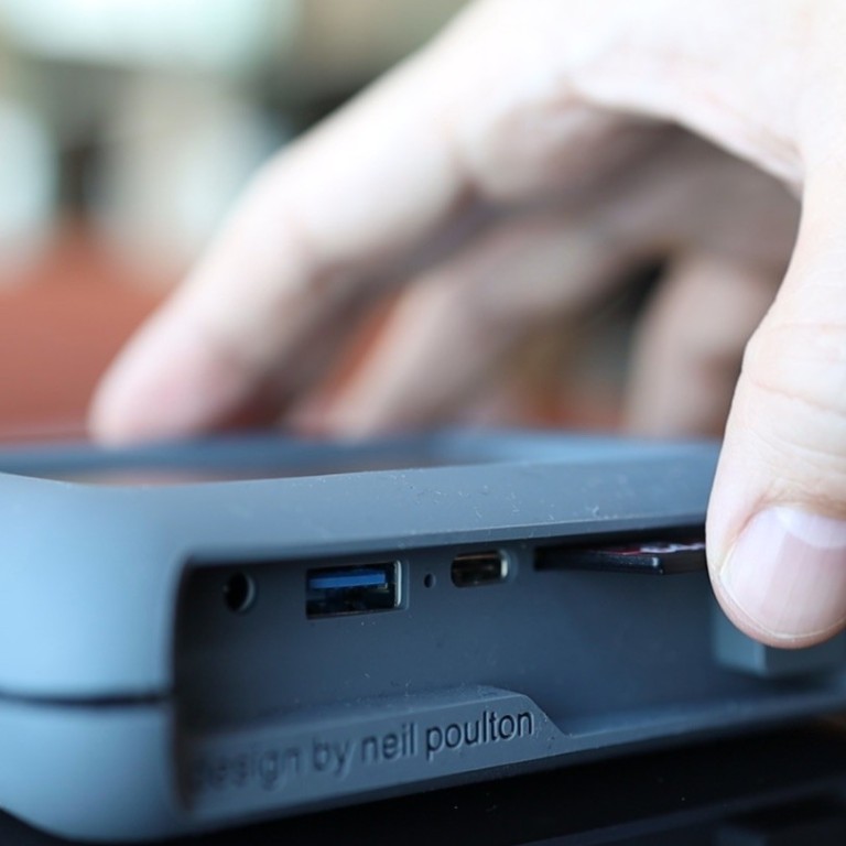 Photographers will appreciate being able to use the portable LaCie DJI Copilot BOSS external hard drive for storing their data while out taking pictures or video, rather than having to carry around a laptop. Photos: Derek Ting