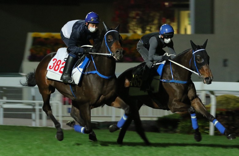 Zebrowski (left) and Columbus County are now back in Hong Kong. Photo: Kenneth Chan