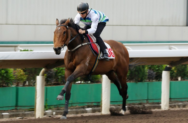 Voyage Bubble and Derek Leung cruise to victory in a recent trial. Photo: Kenneth Chan