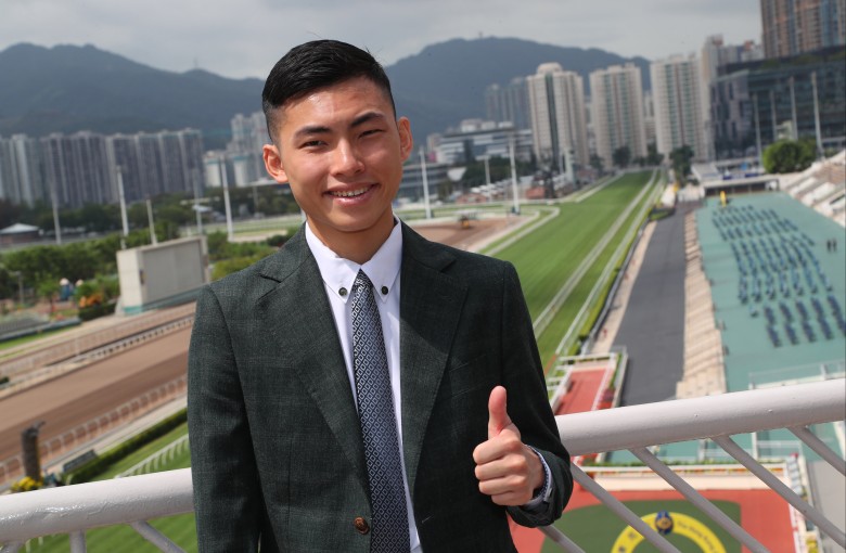 Ellis Wong is all smiles ahead of his Hong Kong debut. Photos: Kenneth Chan