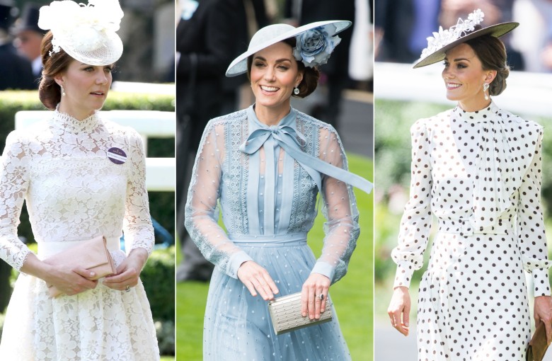 Kate Middleton’s Royal Ascot looks over the years. Photo: Getty Images; WireImage