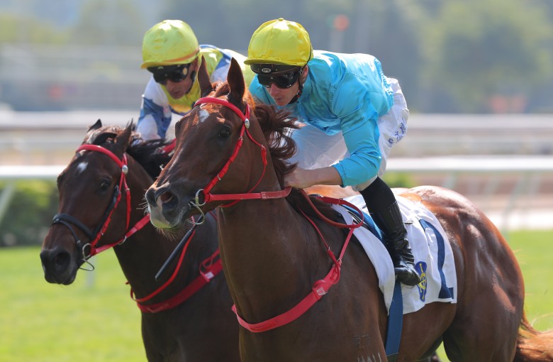 Wunderbar wins under James McDonald at Sha Tin on November 26. Photos: Kenneth Chan.