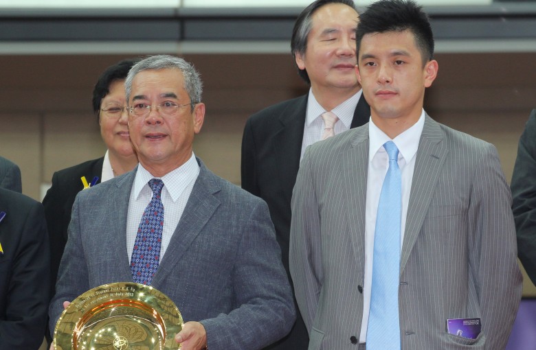 Peter Ng (left) and son Pierre in 2013. Photos: Kenneth Chan