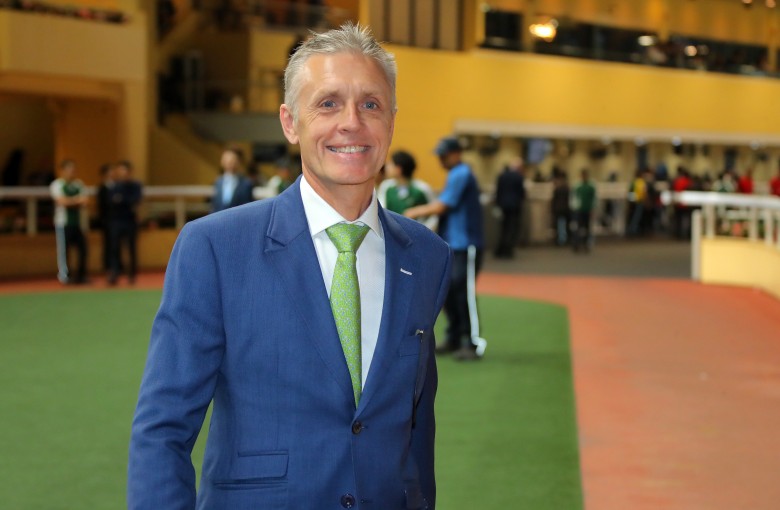 Trainer Mark Newnham. Photo: Kenneth Chan