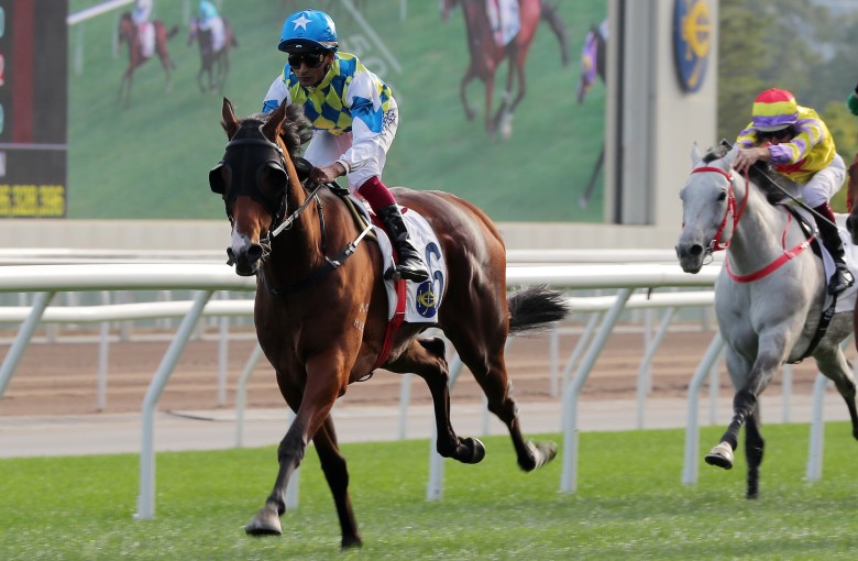 Galaxy Patch takes out a Class Two at Sha Tin in January. Photos: Kenneth Chan