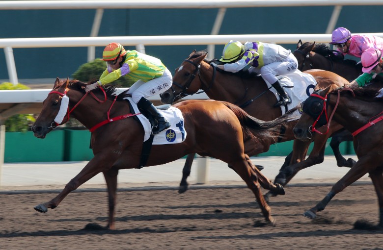 Sword Point scores on the dirt on January 5. Photos: Kenneth Chan