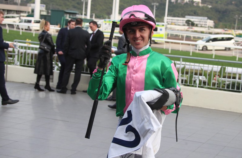 Ben Thompson rides in his first Hong Kong Derby this weekend. Photos: Kenneth Chan