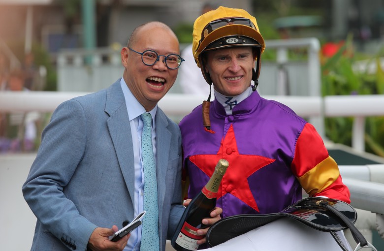Trainer Chris So and jockey Zac Purton will team up with Pakistan Legacy and With A Smile at Sha Tin on Sunday. Photos: Kenneth Chan