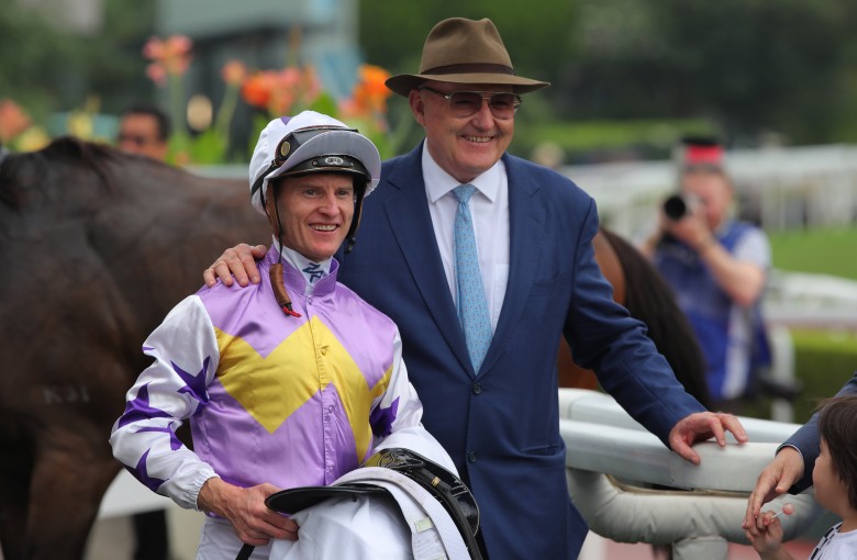 Jockey Zac Purton and trainer David Hayes enjoyed a successful month in May. Photos: Kenneth Chan