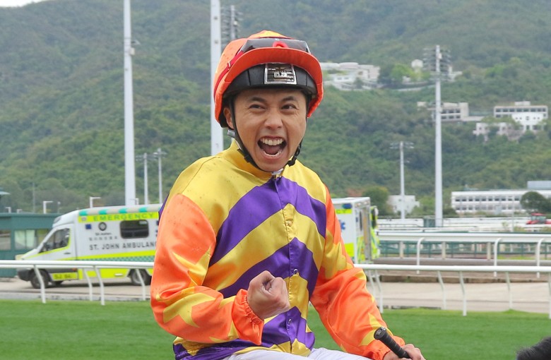 Matthew Poon heads into the Happy Valley finale as the leading local rider. Photos: Kenneth Chan