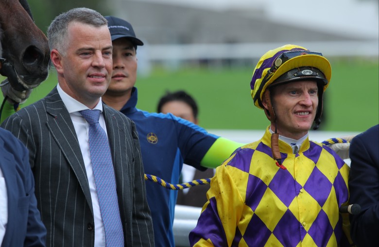 Trainer Jamie Richards and jockey Zac Purton were two of the best performers in September. Photos: Kenneth Chan